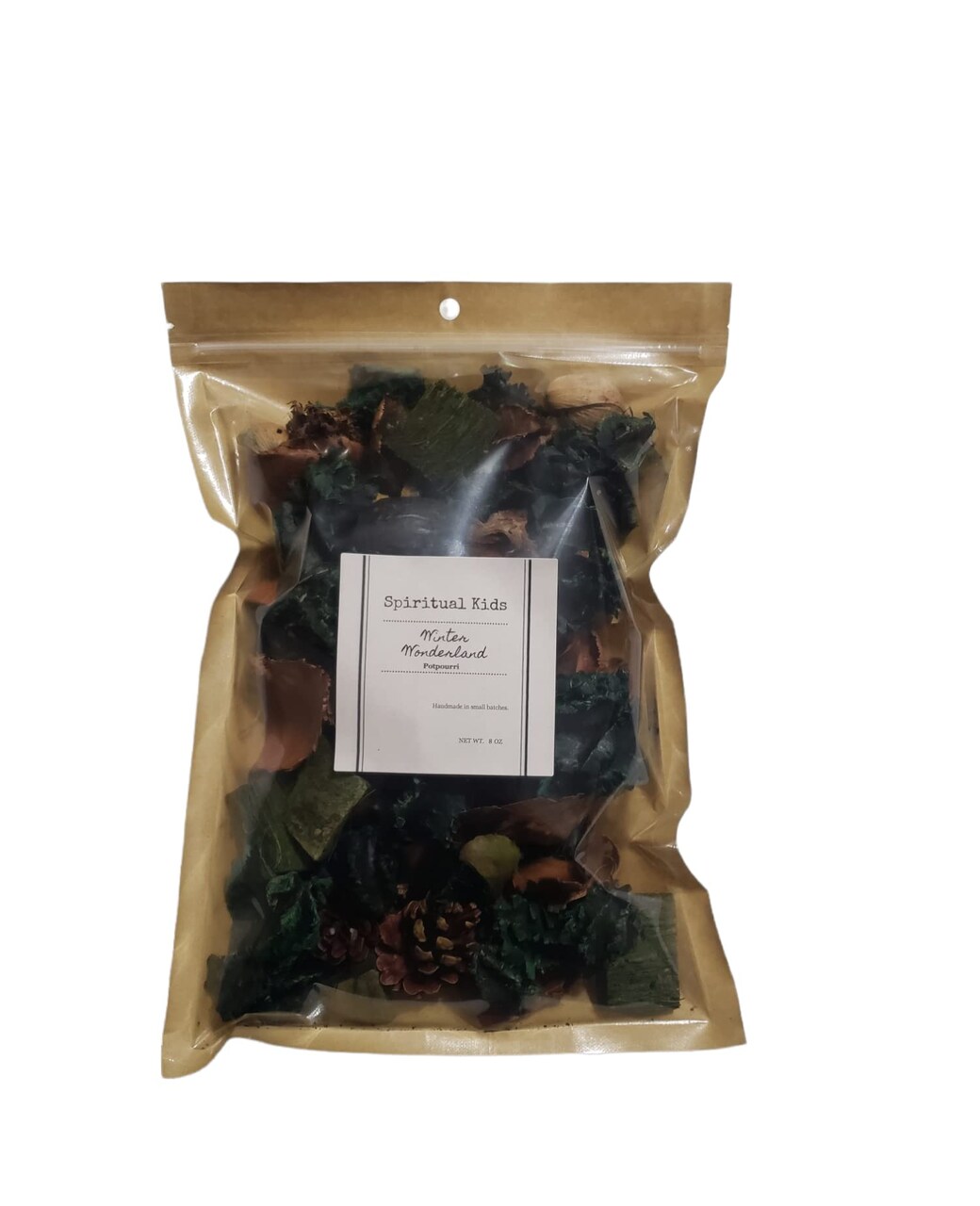 Winter Wonderland 8oz Potpourri made with Fragrant/Essential Oils HandMade FREE SHIPPING SCENTED Christmas Gift Holiday Blend Green & Red